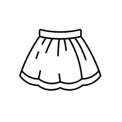 X-Cartamodelli gonne da ragazza