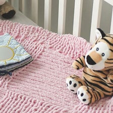 X-Coperta per neonato ai ferri