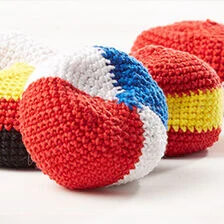 X-Uncinetto per hacky sack
