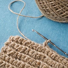 X-Spugna per piatti all’uncinetto