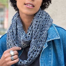 X-Scaldacollo all’uncinetto tunisino