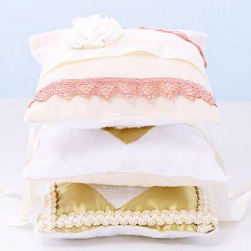 X-Tutorial di cucito – Cuscino portafedi per il matrimonio