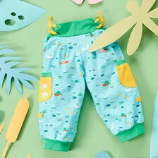 X-Cartamodello pantaloni tre quarti bambino