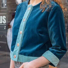 X-Cartamodello giacca corta