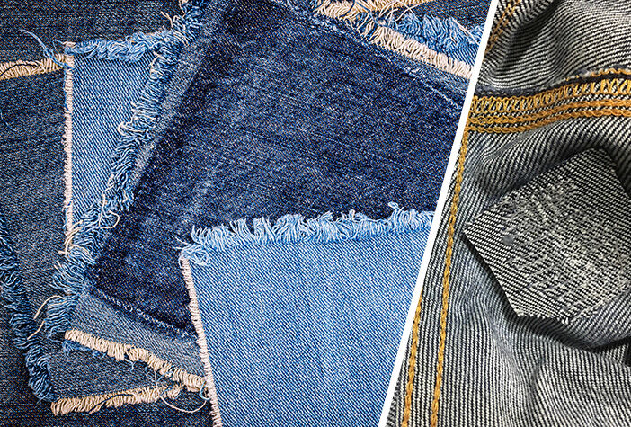 Top Qualità 36'S Jean Riparazione Filo, Poliestere / Cotone - Foto 2