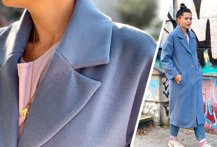 Crea con le tue mani un nuovo cappotto nel colore di tendenza della stagione!