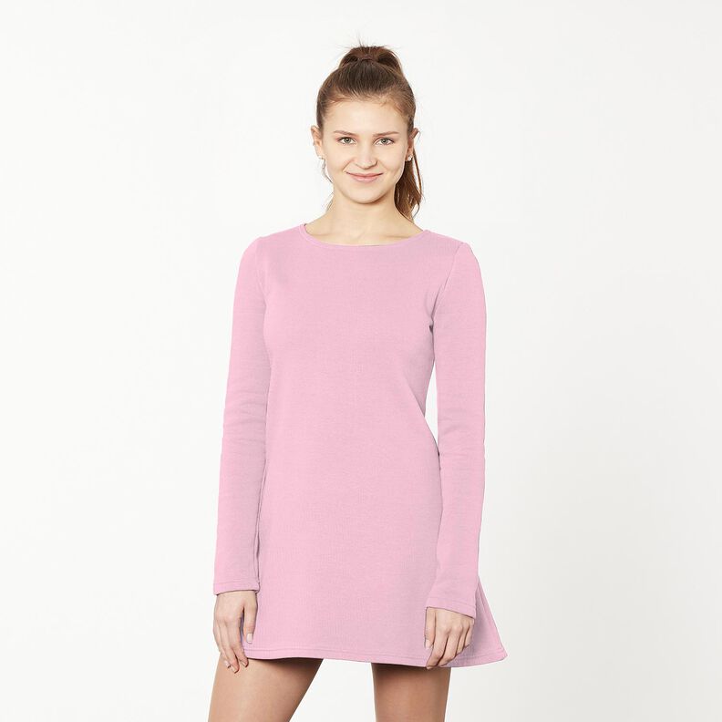 French terry leggero tinta unita – rosa, image number 4