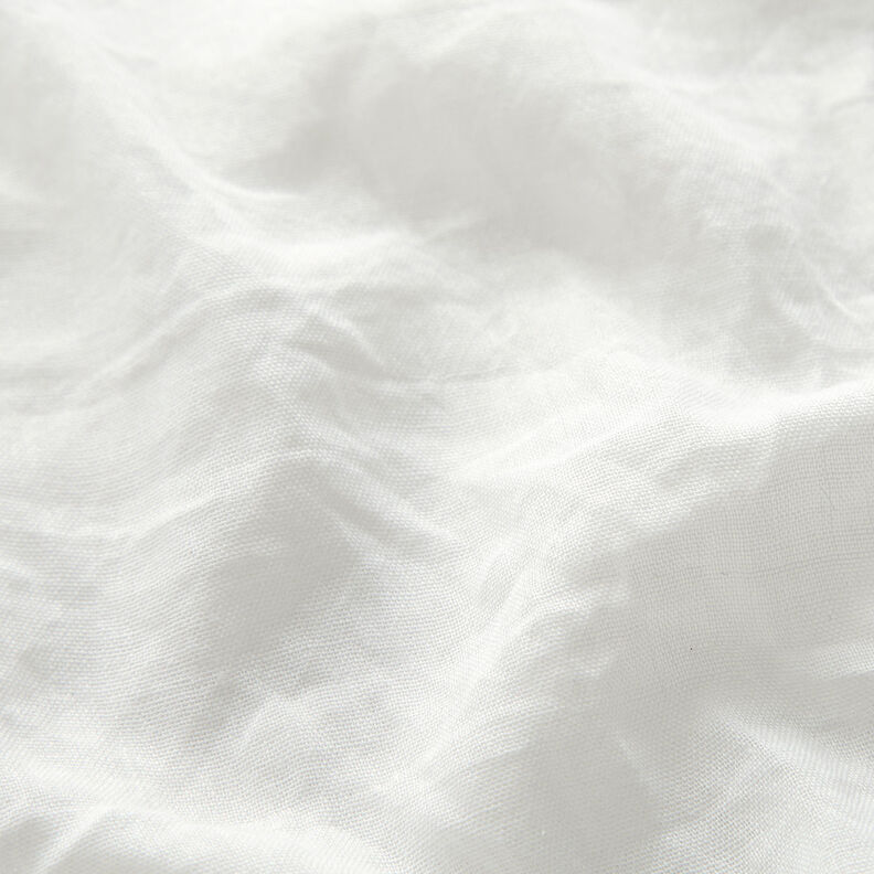 Voile Melange effetto stropicciato – bianco,  image number 2