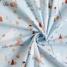 popeline di cotone Animali nella foresta – azzurro baby,  thumbnail number 4