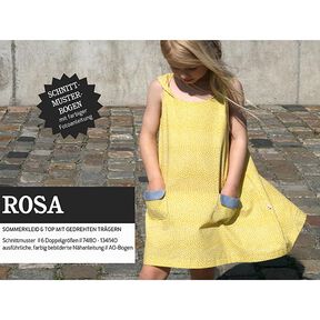 ROSA - Abito e top con spalline ritorte e tasche, Studio Schnittreif | 74 - 140, 