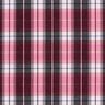 Pantalone elasticizzato a quadri larghi – nero/rosa fucsia acceso,  thumbnail number 1