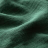 mussolina / tessuto doppio increspato – verde scuro,  thumbnail number 3