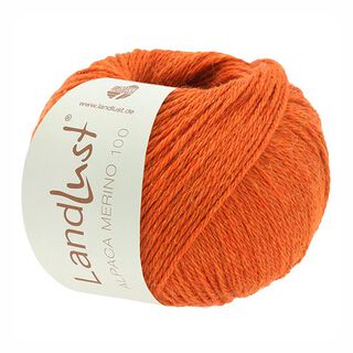 LANDLUST Alpaca Merino 100, 50g | Lana Grossa – arancione, 