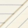 Jersey glitterato a righe larghe &ndash; bianco/argento effetto metallizzato,  thumbnail number 5