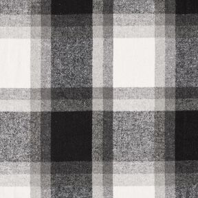 Flanella a quadri per cappotti | Katia Fabrics – grigio nebbia/argento anticato, 