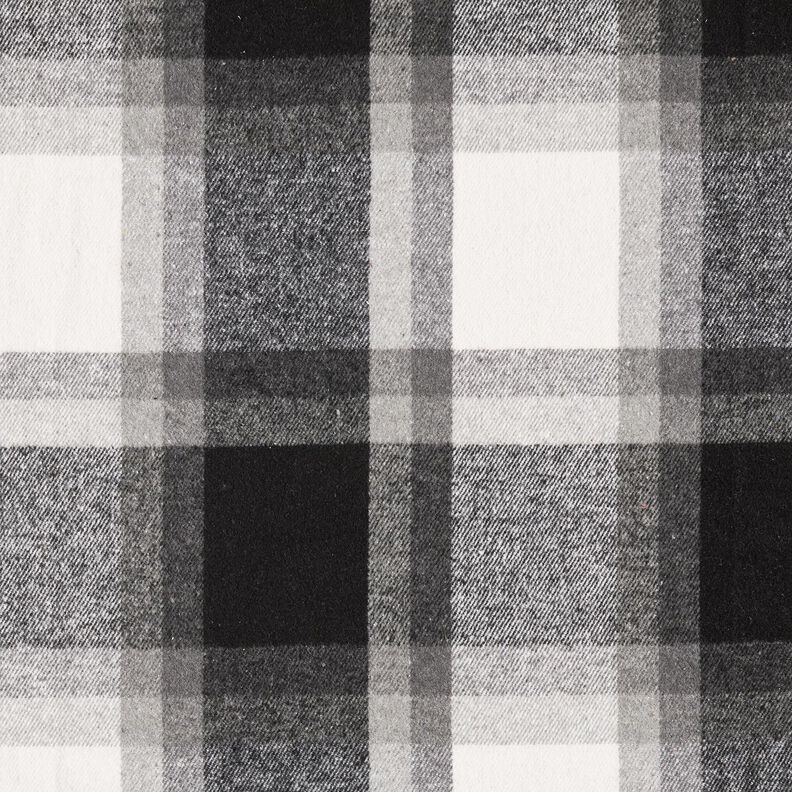Flanella a quadri per cappotti | Katia Fabrics – grigio nebbia/argento anticato, image number 1