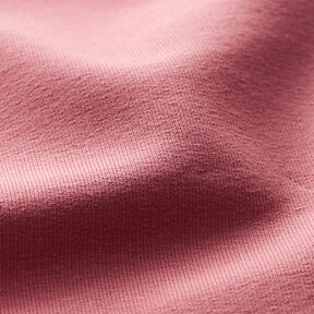 French terry pesante – rosa antico scuro, 