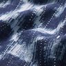 popeline di cotone Losanghe e gocce glitterate – indaco/bianco,  thumbnail number 2