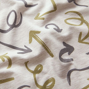 jersey di cotone Frecce selvagge | by Poppy naturale, 