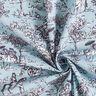 tessuto in cotone cretonne Visita al parco – blu,  thumbnail number 3