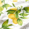 tessuto arredo panama limoni – bianco/giallo limone,  thumbnail number 2