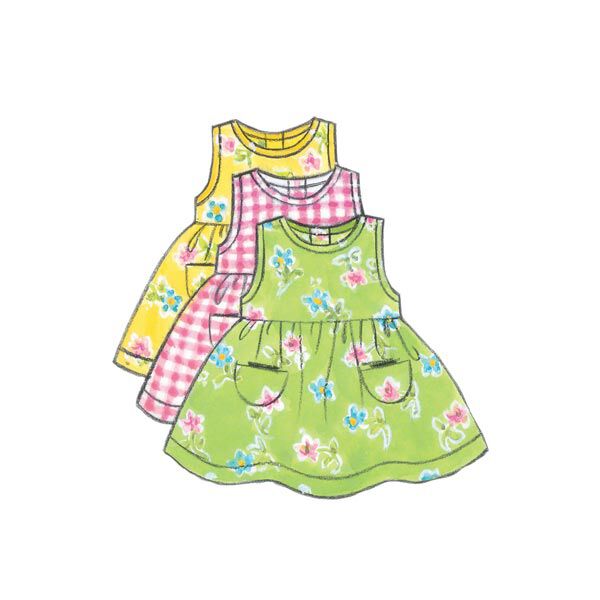 tutina neonato, Butterick 5624 | 74 - 80, image number 4