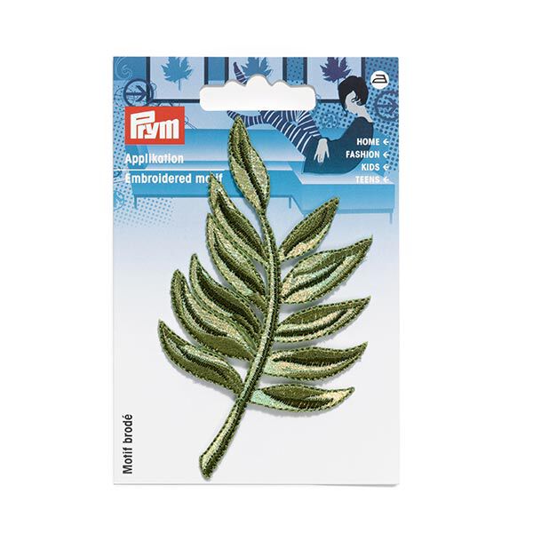applicazione foglia di palma [ 10,1 x 5,7 cm ] | Prym – verde,  image number 2