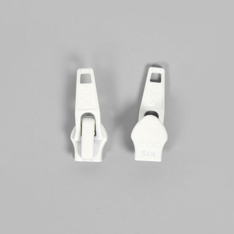 Cursore metallo [5mm] (841) – bianco lana | YKK,  image number 1