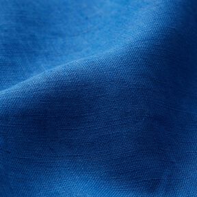 Leggero misto lino prelavato – blu reale, 