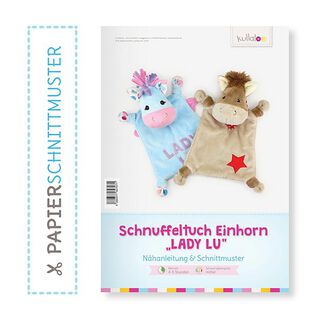 Per cucire un doudou unicorno: cartamodello unicorno / cavallo "LADY LU"  | Kullaloo, 