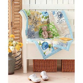 tessuto arredo Pastorale 280 cm – blu, 