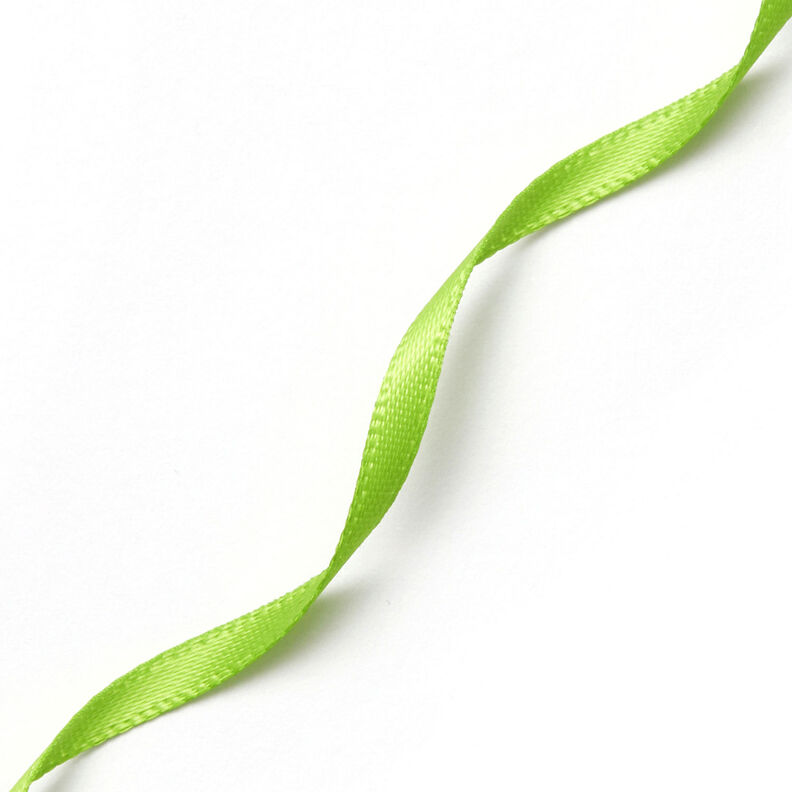 Nastro in satin [3 mm] – verde mela,  image number 3
