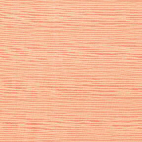 jersey di cotone, righe sottili – salmone, 