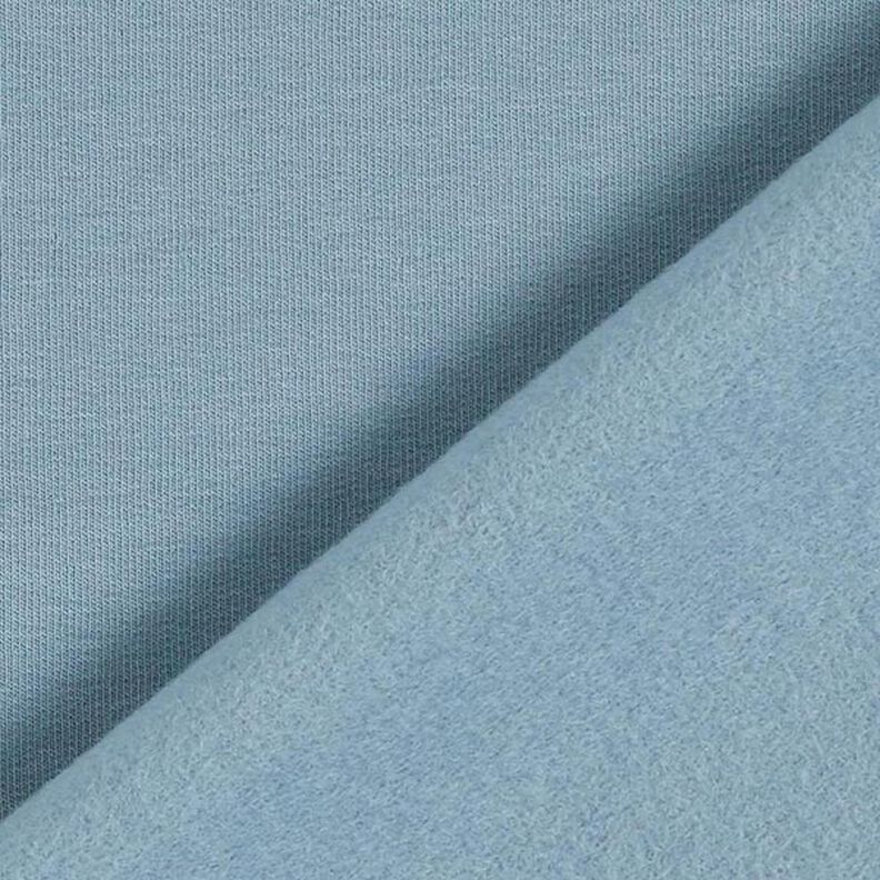 felpa di cotone leggera tinta unita – blu colomba,  image number 5