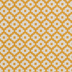 Tessuto jacquard da esterni losanghe – senape, 