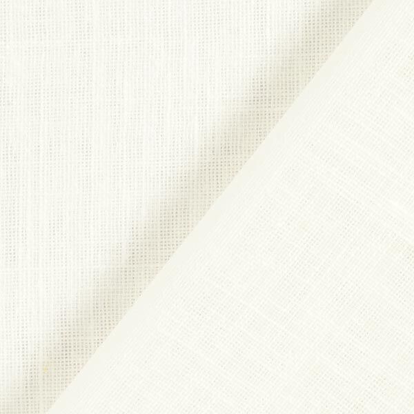 tessuto per tende, voile effetto lino 300 cm – bianco lana,  image number 3