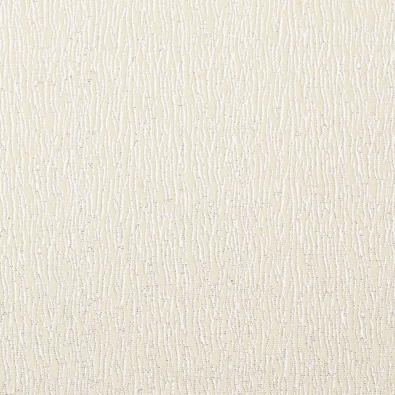 Abbigliamento jacquard con linee serpentine brillanti &ndash; bianco/argento | Resto 100cm,  image number 1