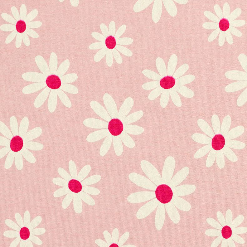 Misto cotone jersey fiorellini – rosé, image number 1