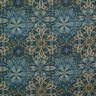 tessuto arredo gobelin fiori mandala – nero/blu,  thumbnail number 1