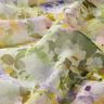 chiffon Mare di fiori riciclati – violetto pastello/verde lime,  thumbnail number 2