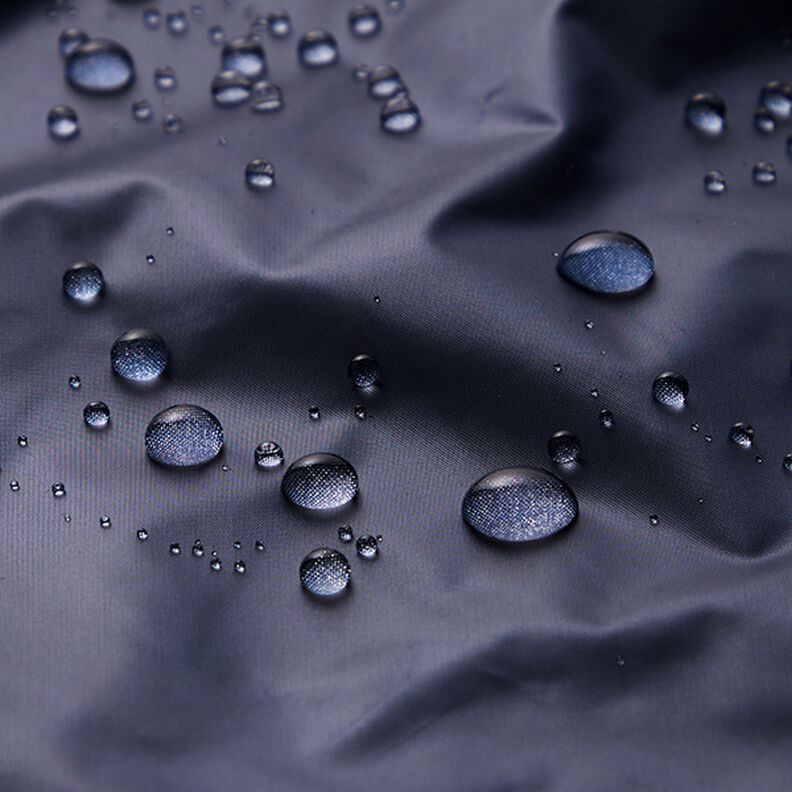 tessuto idrorepellente per giacche ultraleggero – blu marino,  image number 5