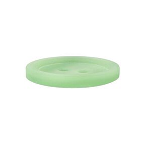 bottone in plastica 2 fori basic - verde chiaro, 