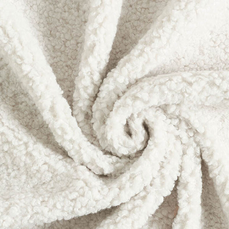 tessuto da tappezzeria pelliccia sintetica Teddy – beige chiaro,  image number 1