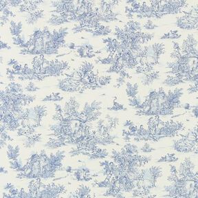tessuto in cotone Mini Pastorale 280 cm – blu, 