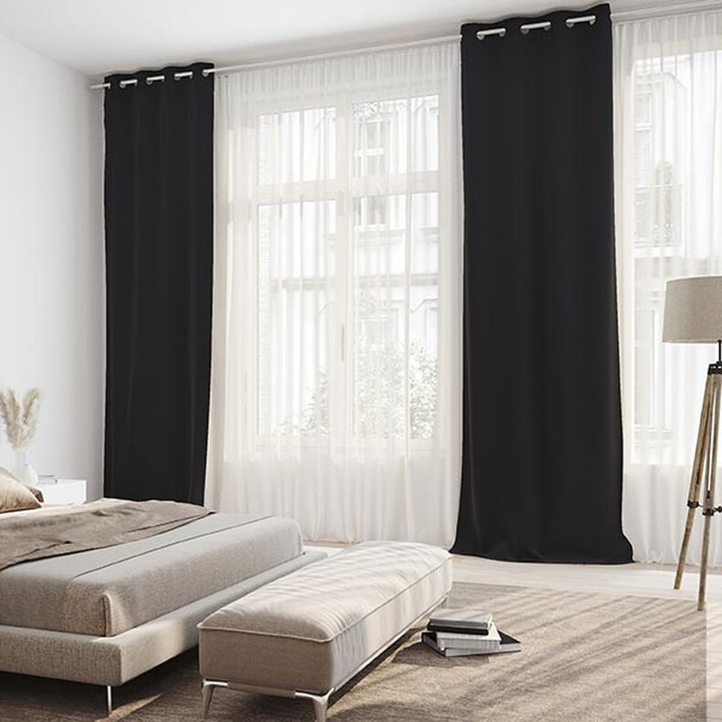 Tessuto oscurante Sunshade – nero,  image number 4