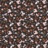 jersey di cotone Millefiori – marrone nerastro,  thumbnail number 1