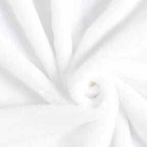 pelliccia sintetica di alta qualità monocromatica – bianco, 