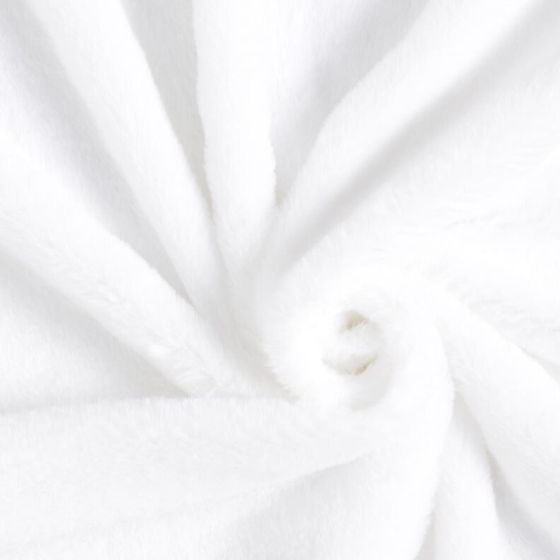 pelliccia sintetica di alta qualità monocromatica – bianco,  image number 1
