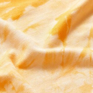 French terry, look batik – giallo sole, 