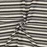 tessuto in maglia righe | Poppy Fabrics – nero/bianco lana,  thumbnail number 3